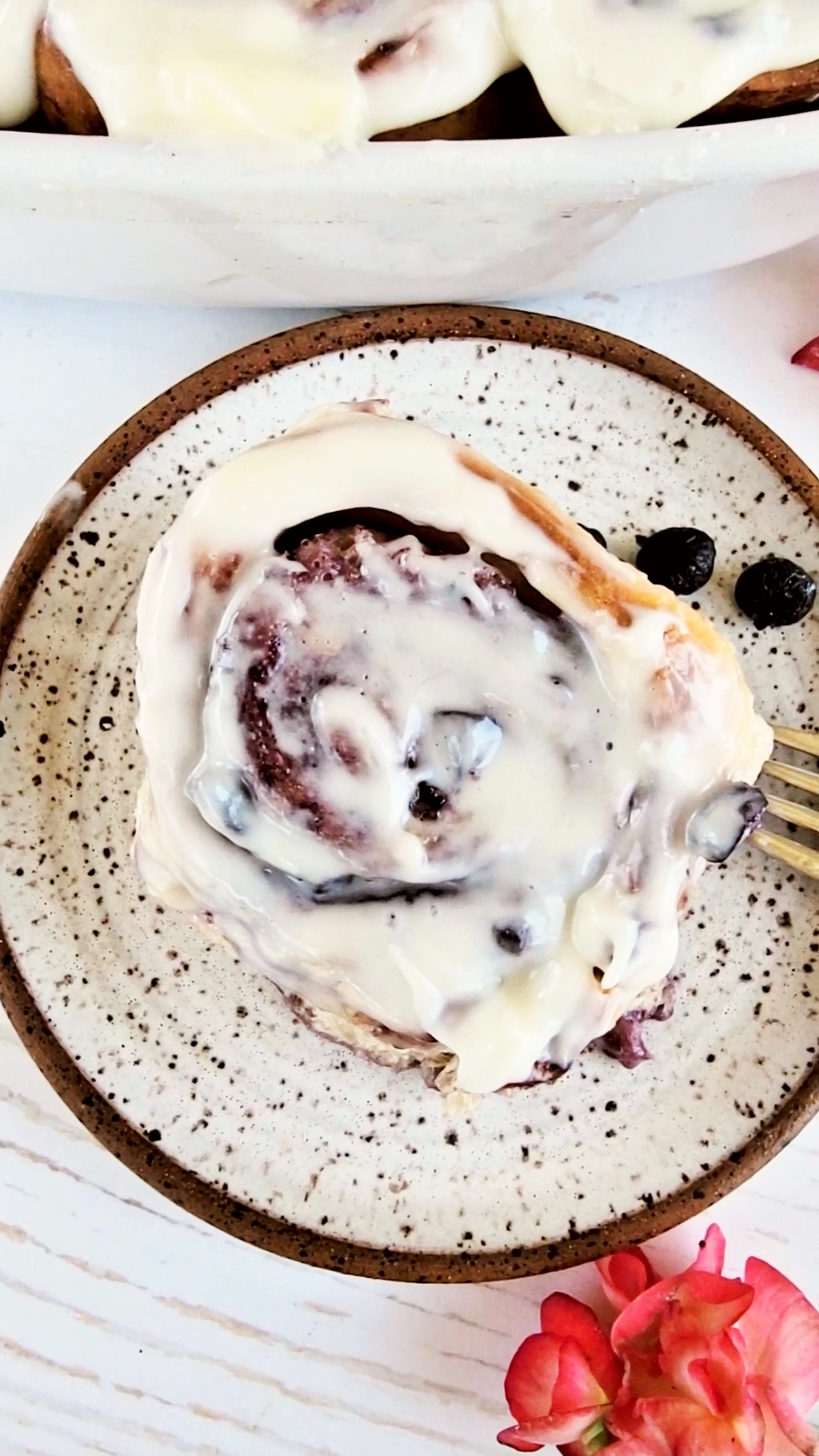 1-Hour Blueberry Cinnamon Rolls